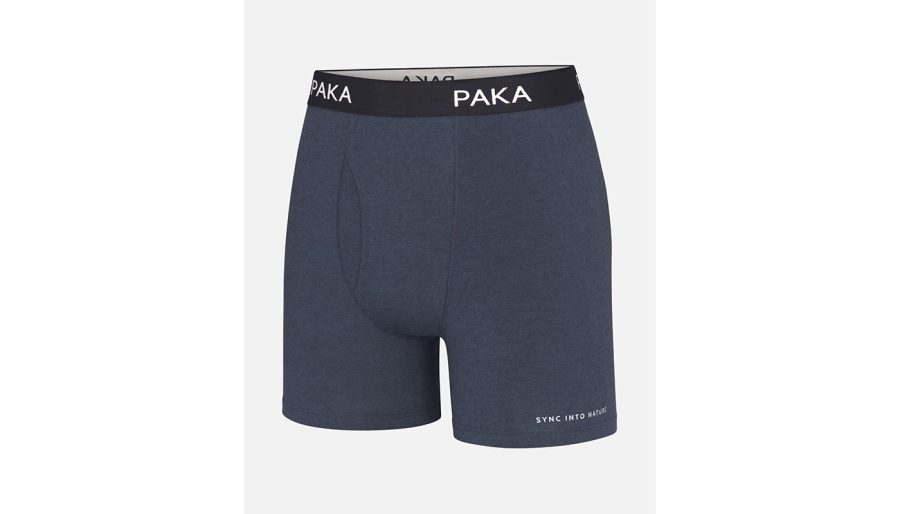 Blue boxer-brief underwear 