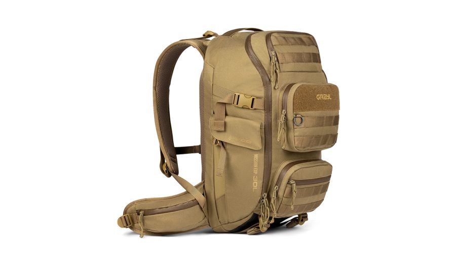 Tan backpack