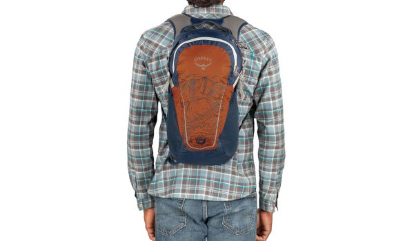 Smokey Bear fitted with new Osprey backpack