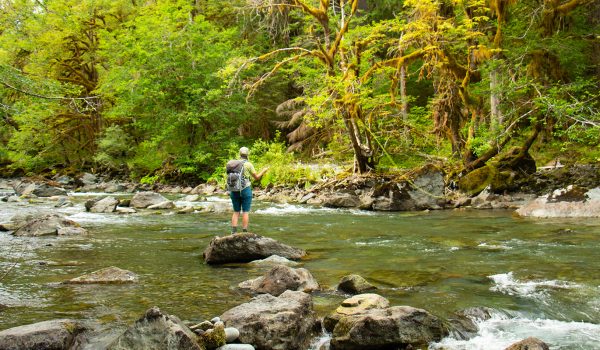 Strategies for fishing wilderness waters